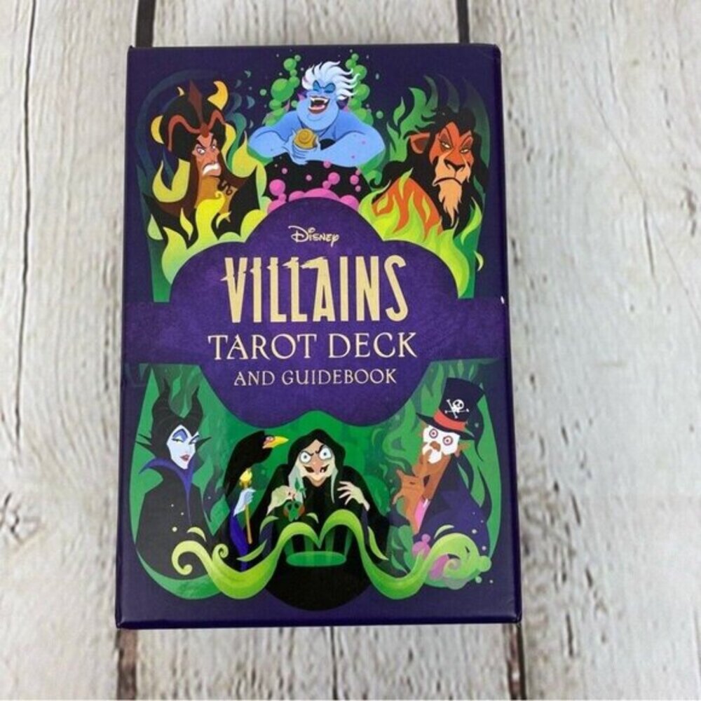 Disney Villains Tarot Deck and Guidebook‎ 78 Cards Insight Editions 2021